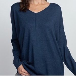 Women’s Dark Teal Dreamers Sweater Tunic